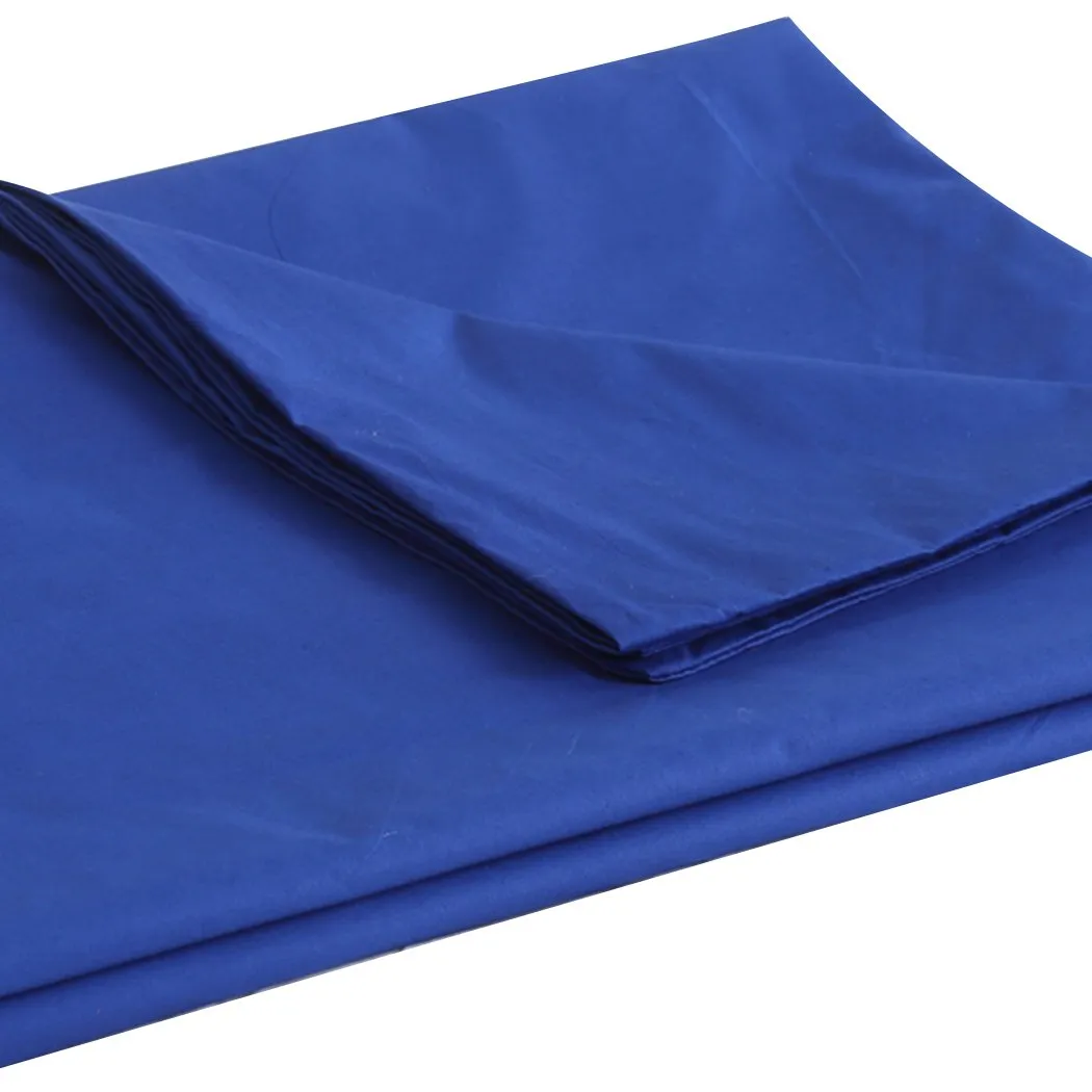 202x151cm Anti Anxiety Weighted Blanket Cover Polyester Cover Only Blue