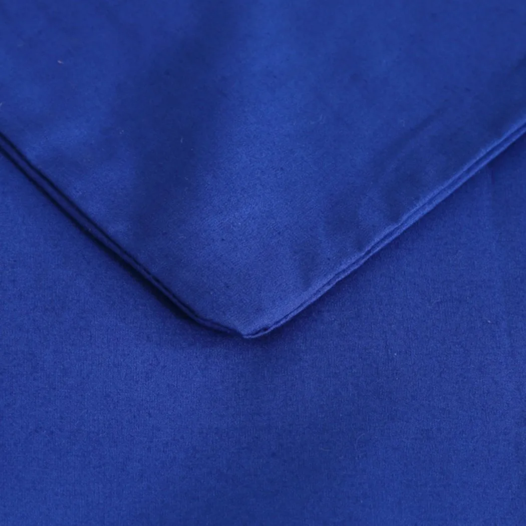 202x151cm Anti Anxiety Weighted Blanket Cover Polyester Cover Only Blue