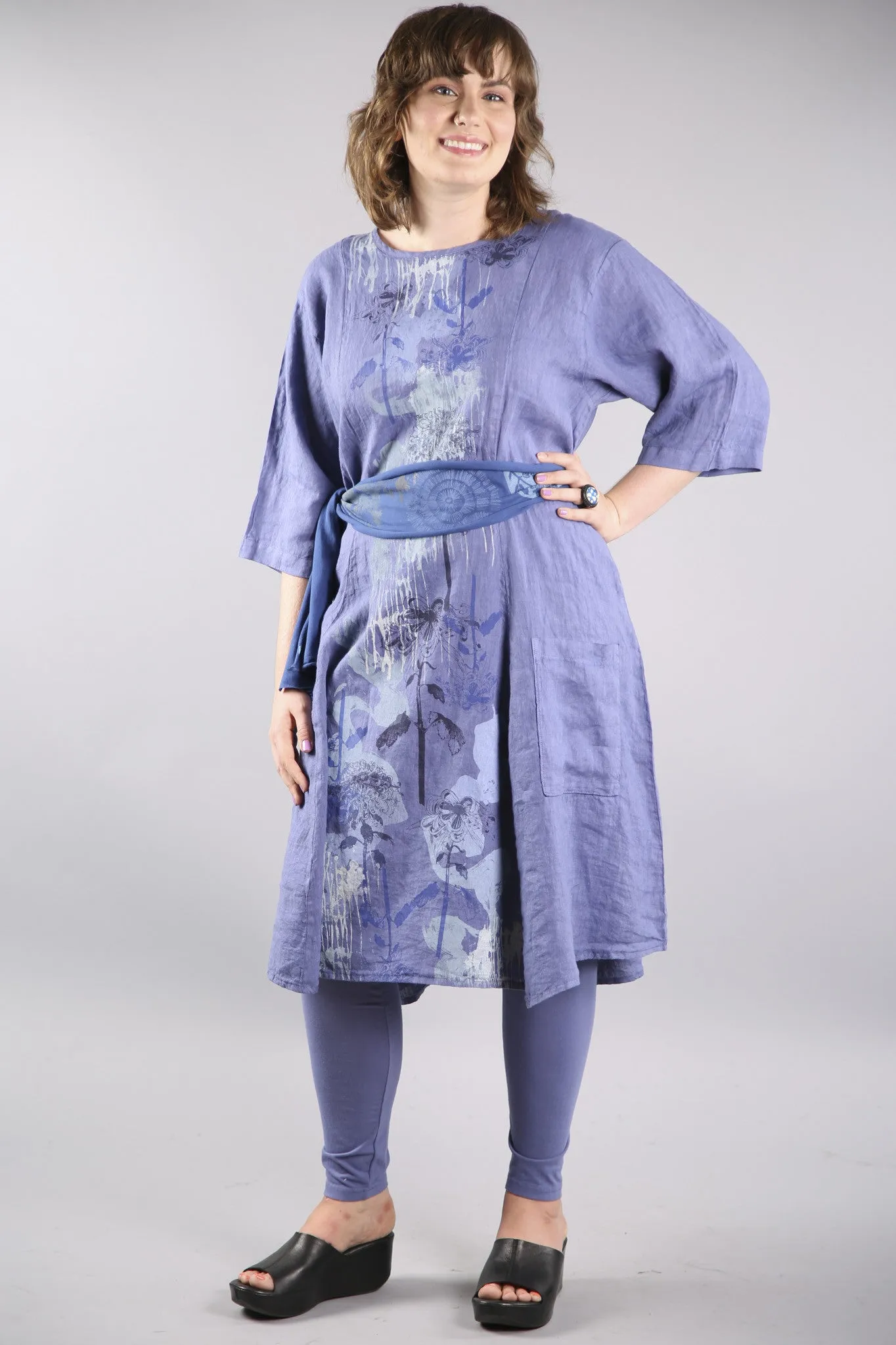 3136 Lightweight Legging Deep Periwinkle-U