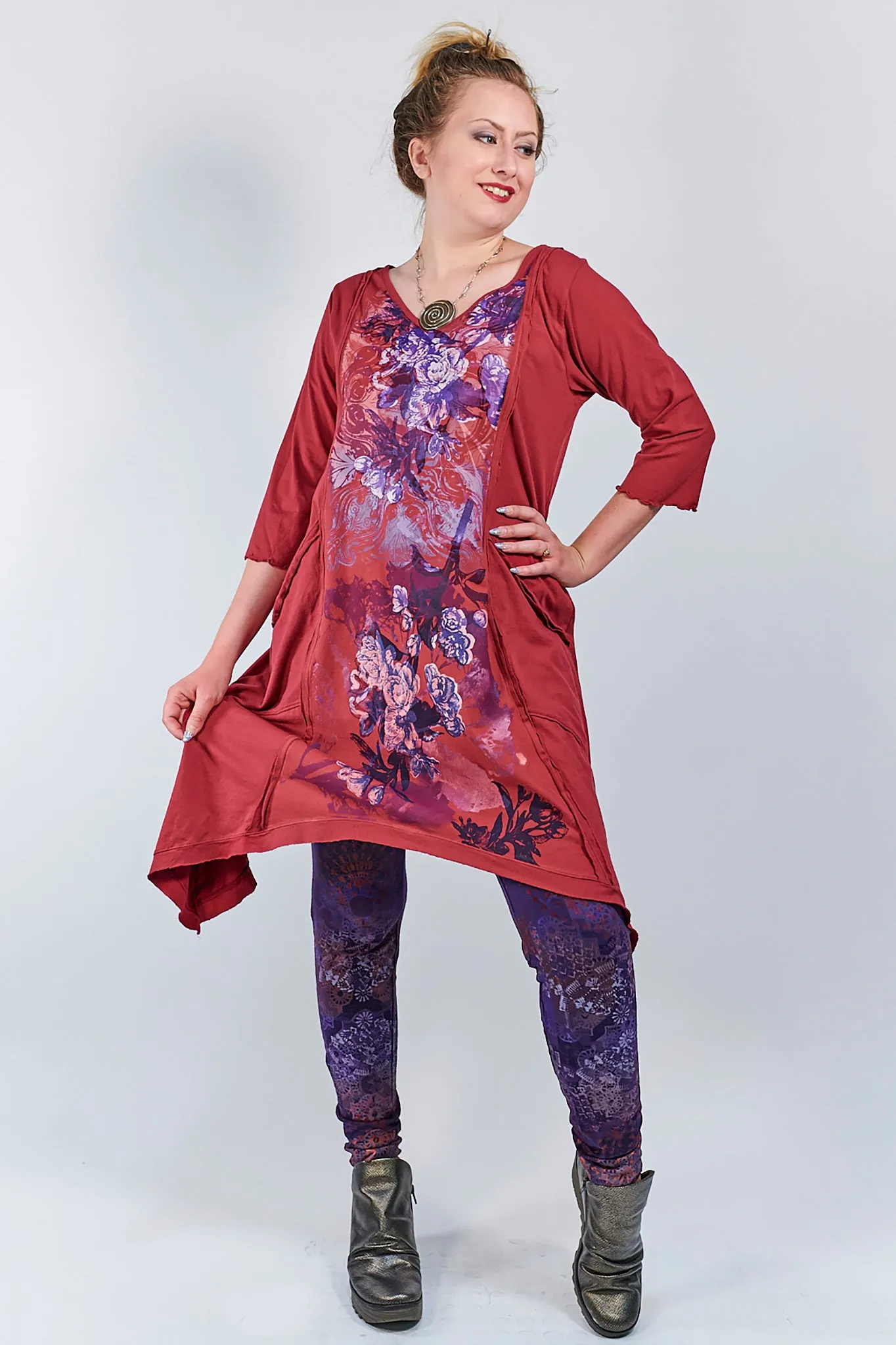 3136 Lightweight Leggings Mystic Purple-P
