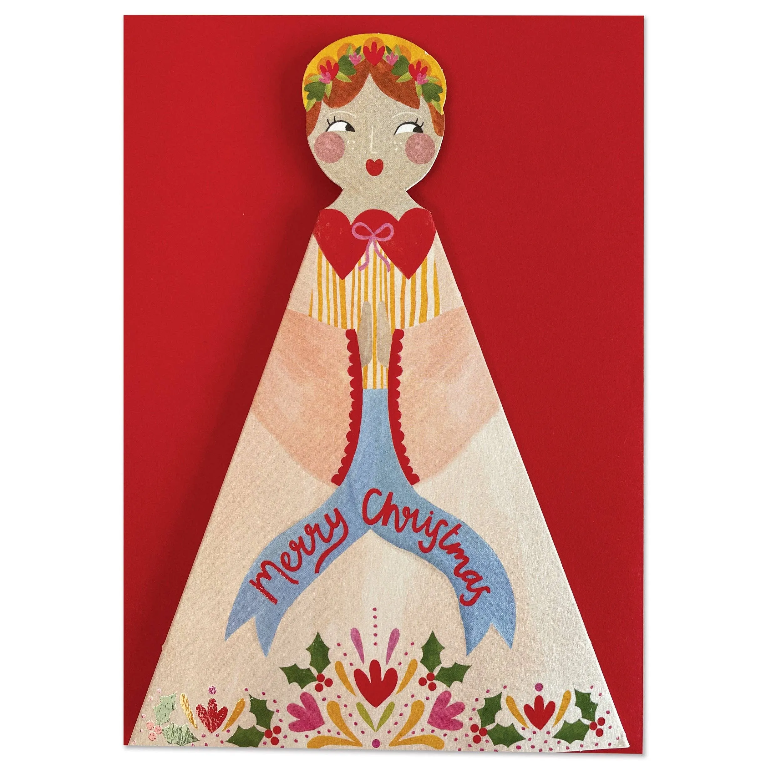 '3D Fold out Angel' Christmas card