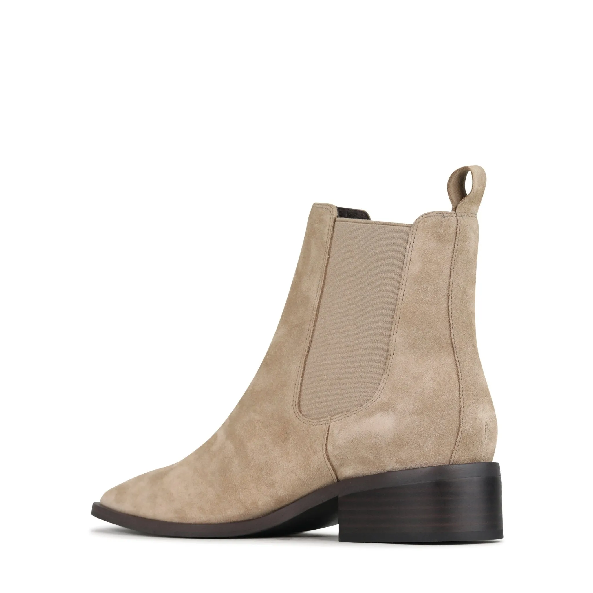 ALEKS LEATHER SUEDE ANKLE BOOTS