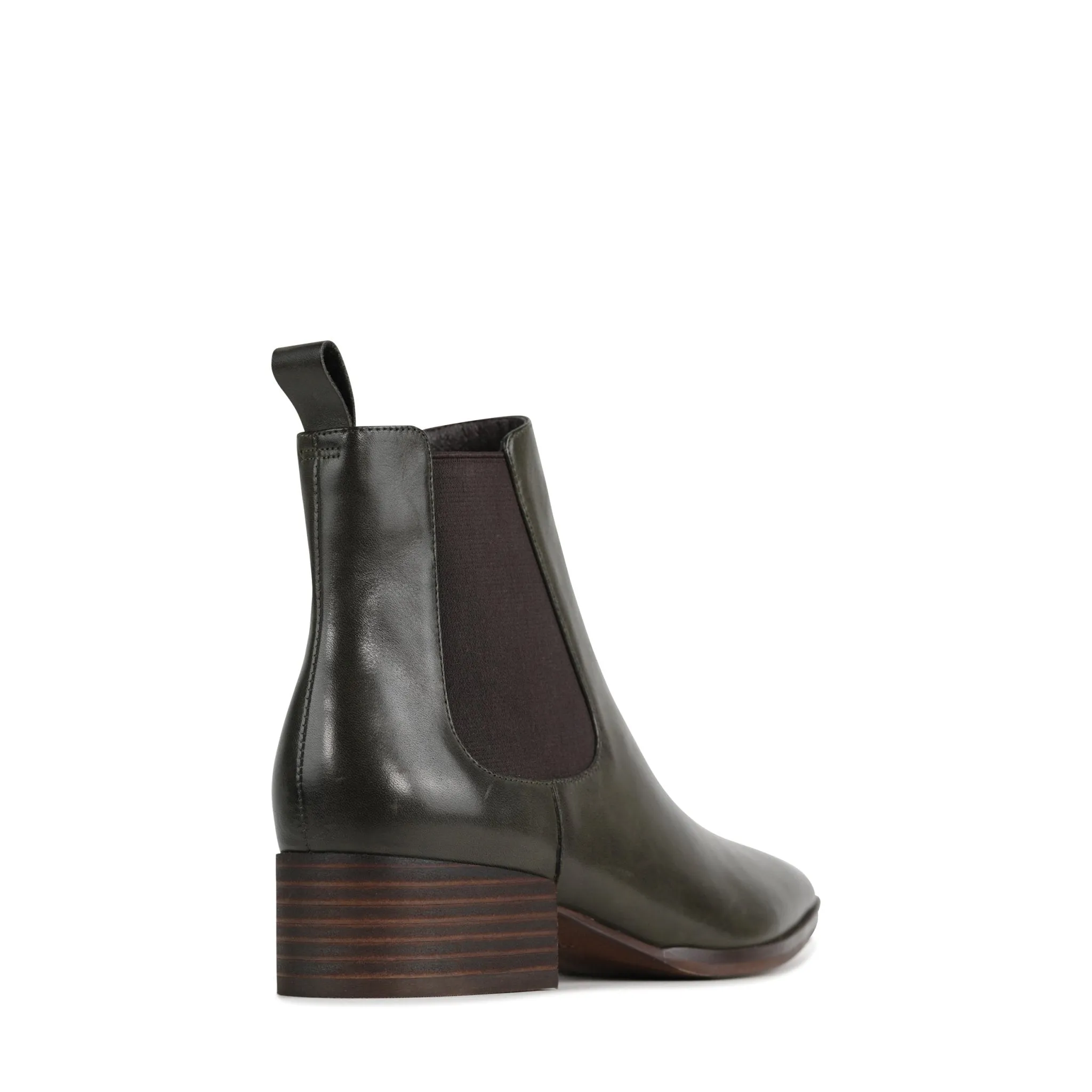 ALEKS LEATHER SUEDE ANKLE BOOTS
