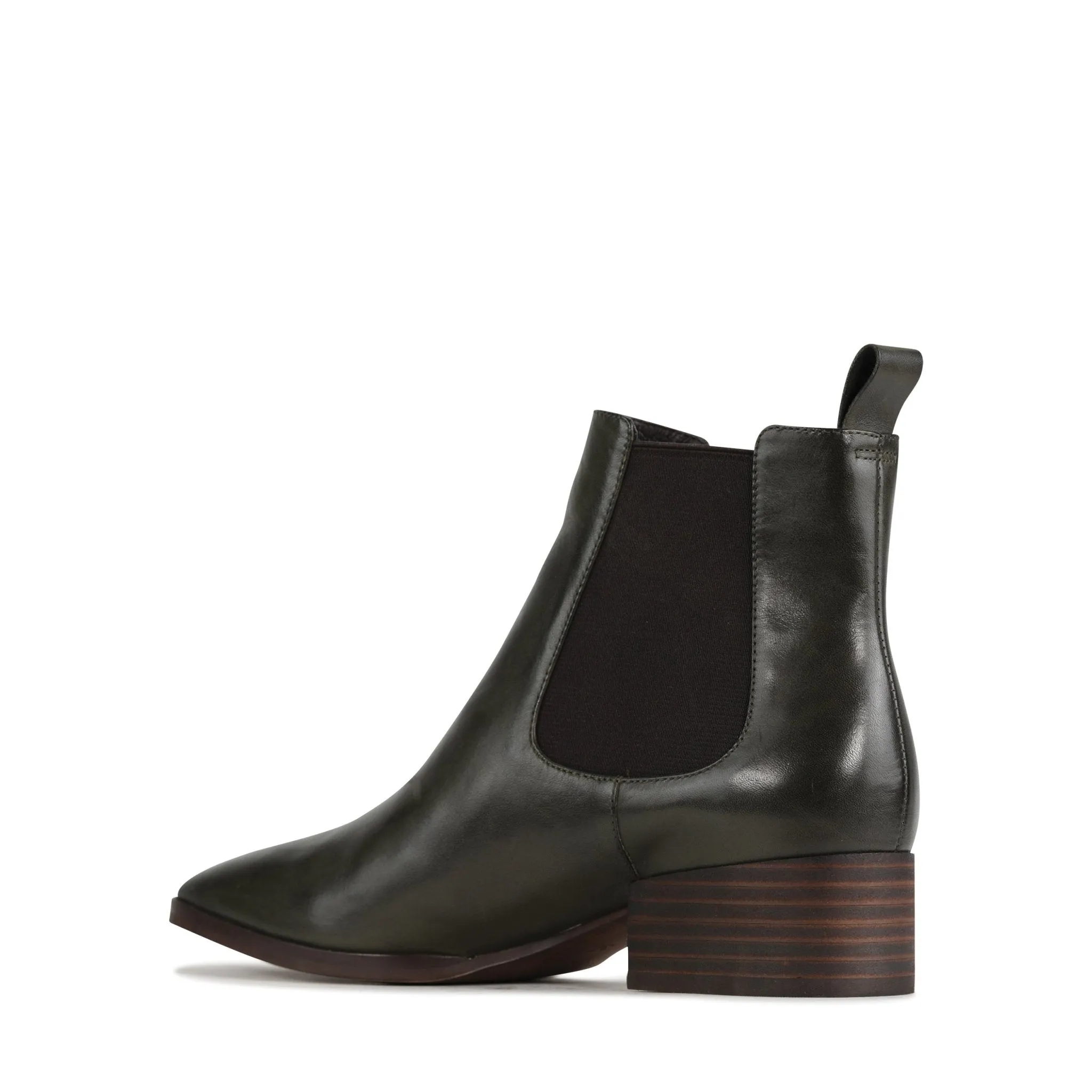 ALEKS LEATHER SUEDE ANKLE BOOTS