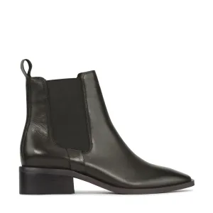 ALEKS LEATHER SUEDE ANKLE BOOTS