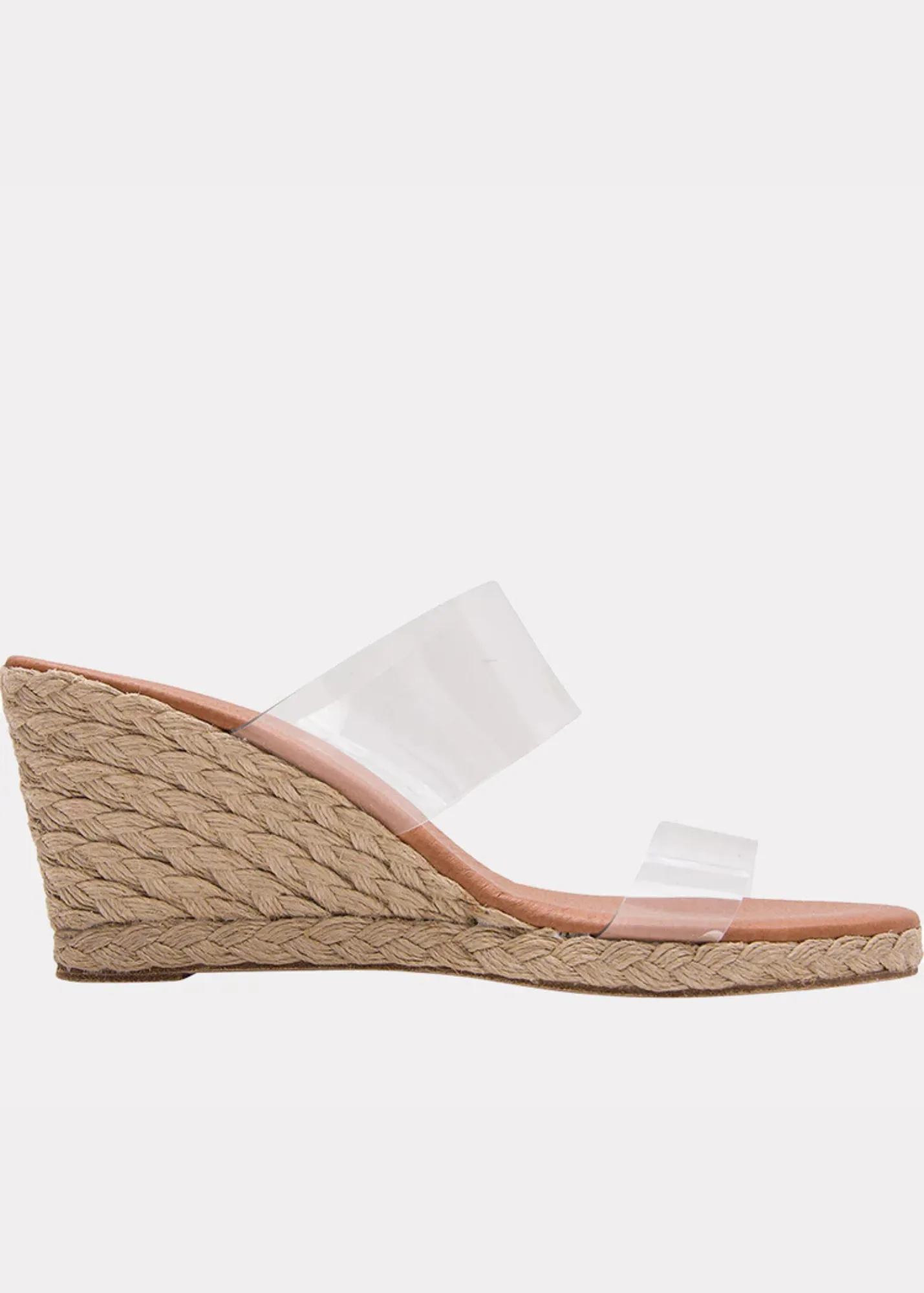 Andre Assous Anfisa Vinyl Raffia Wedge