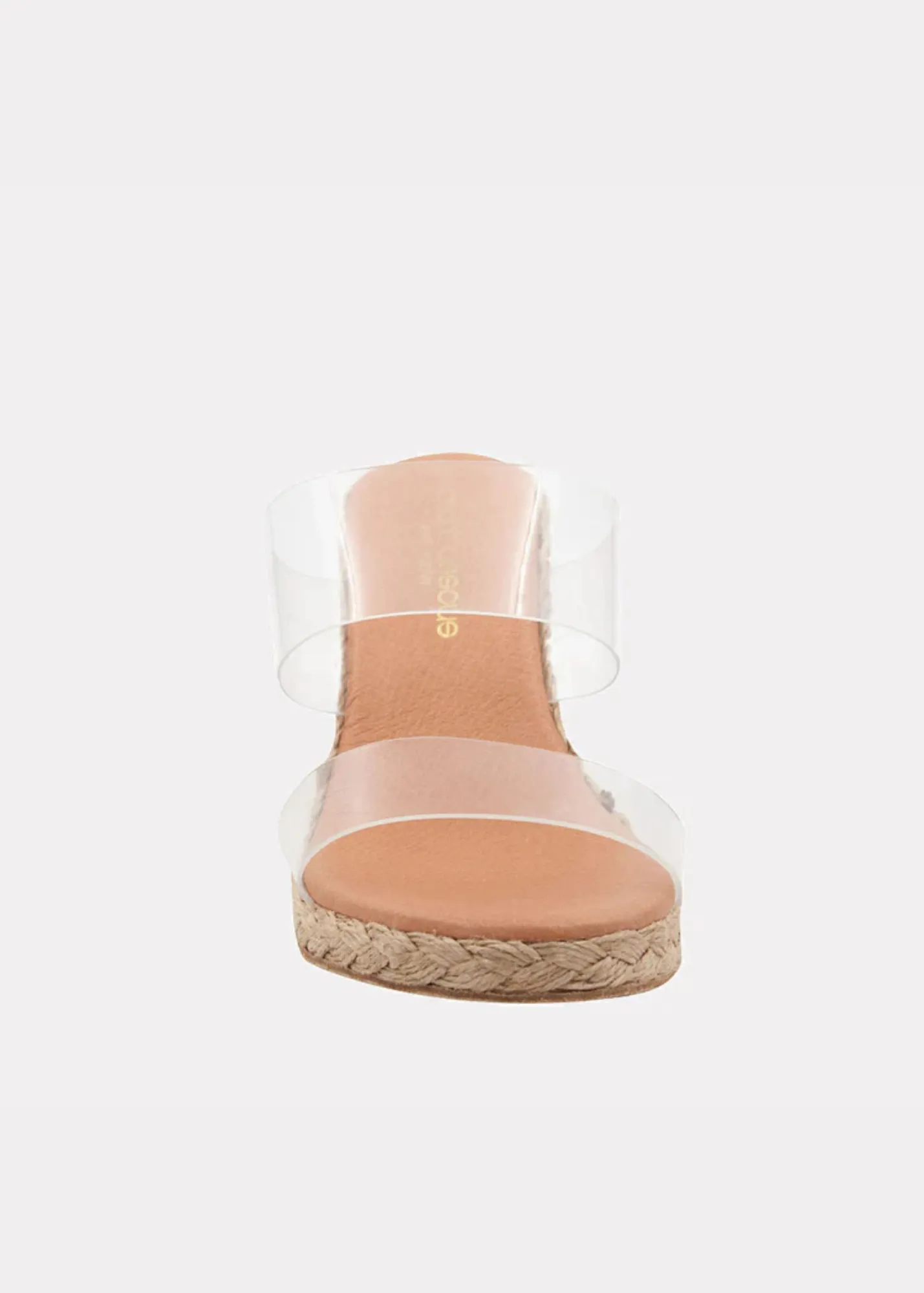 Andre Assous Anfisa Vinyl Raffia Wedge
