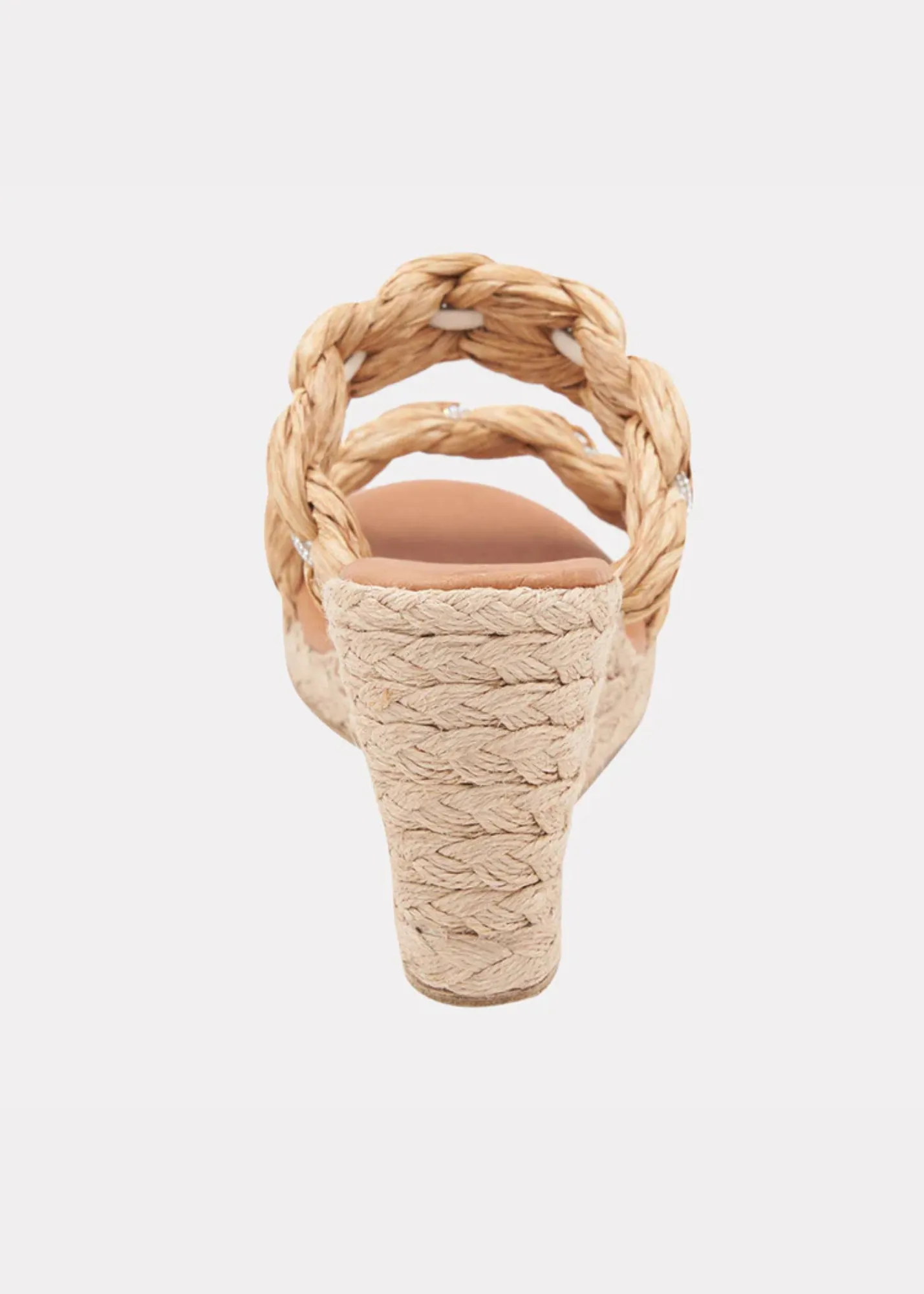 Andre Assous Nolita Crystal Espadrille Wedge