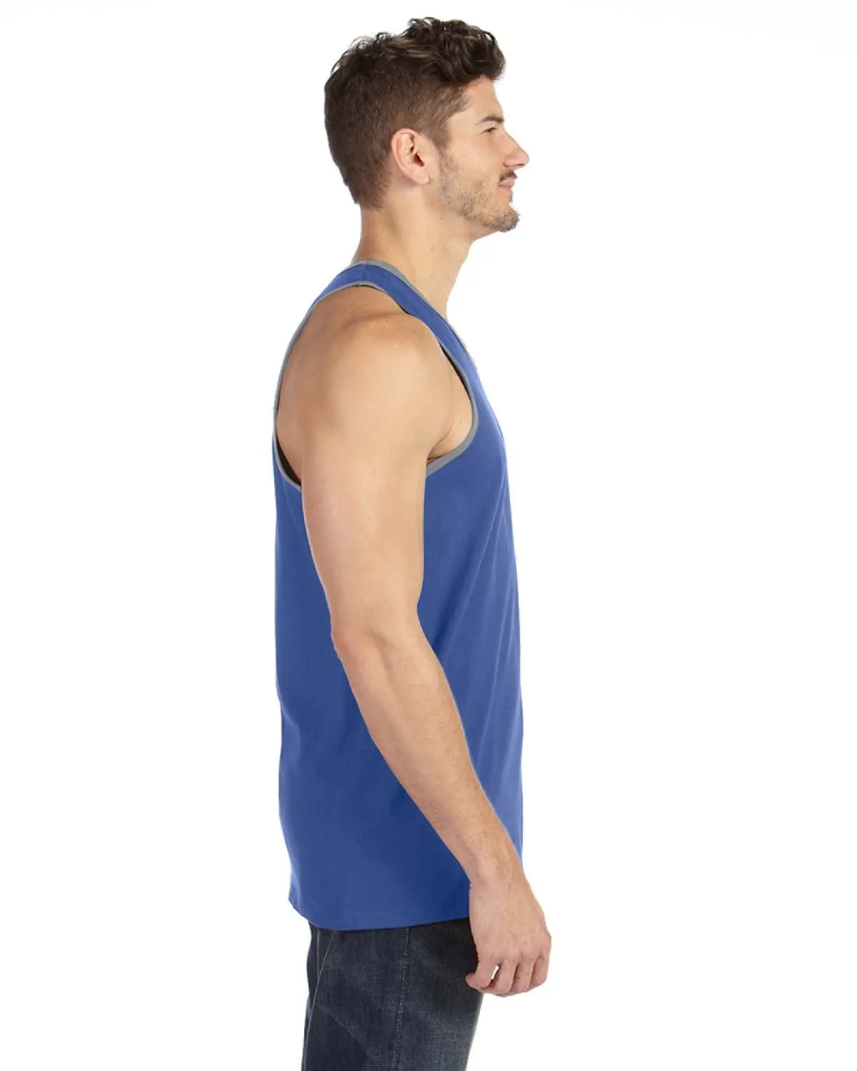Anvil Lightweight Tank | Hth Blue/ Ht Gry