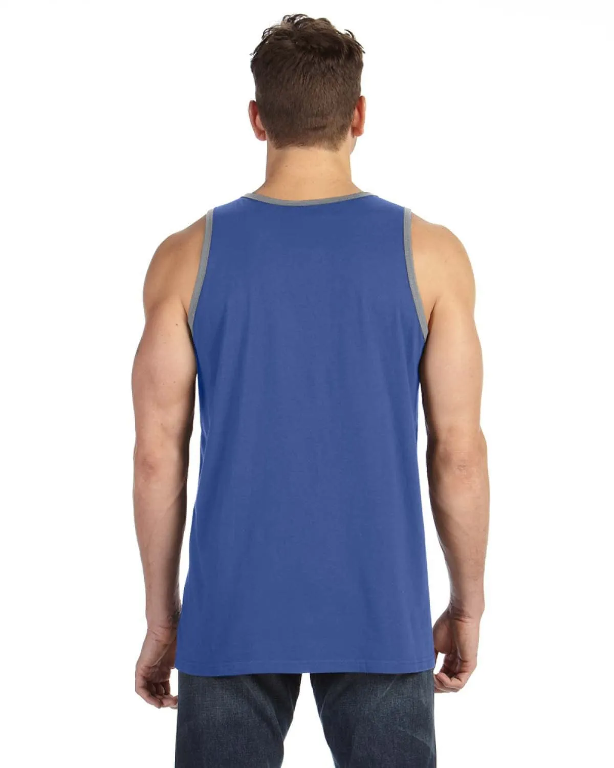 Anvil Lightweight Tank | Hth Blue/ Ht Gry
