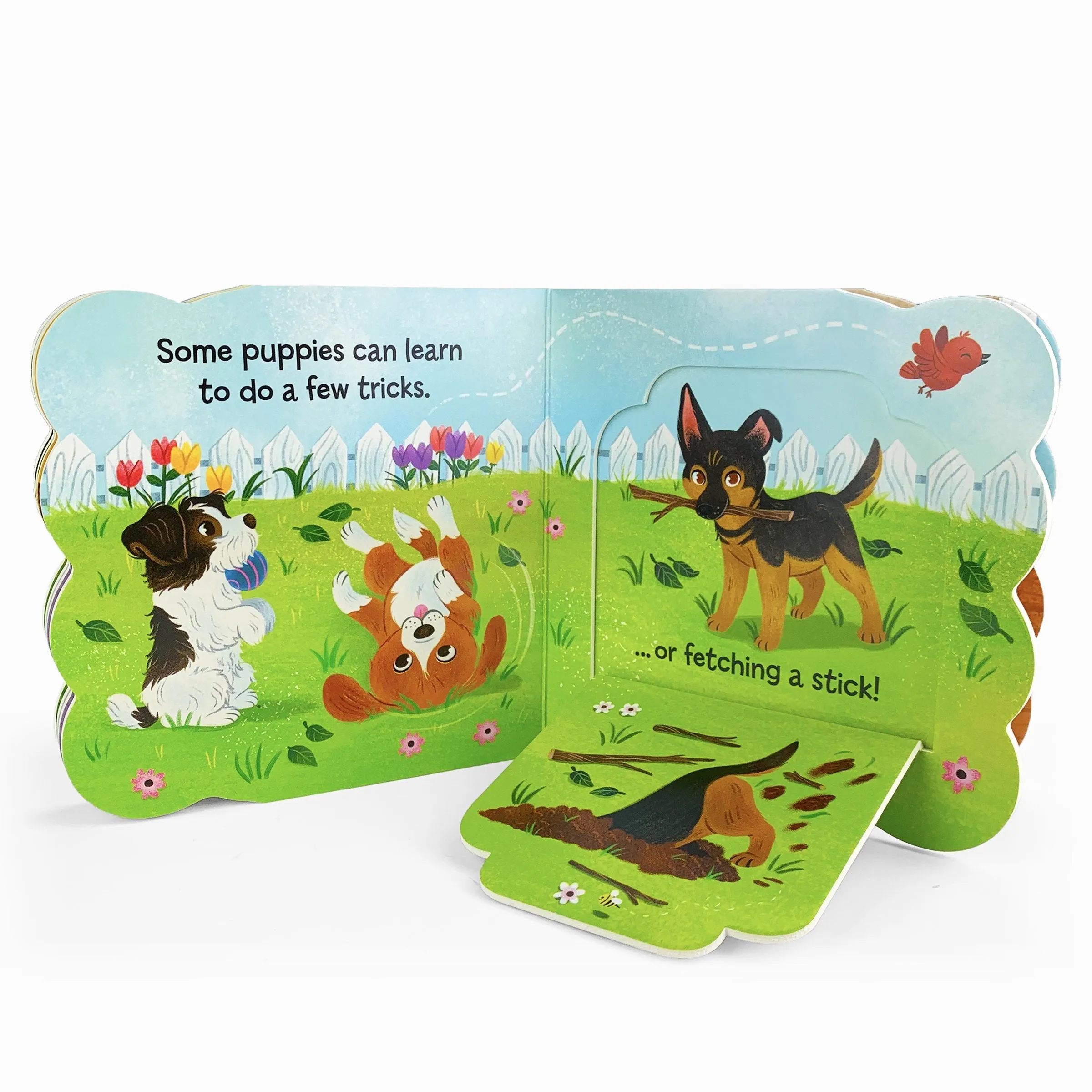 Babies Love Puppies Lift-a-Flap Book