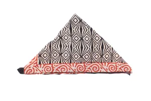 Beige Handmade Block Print Cotton Sarong