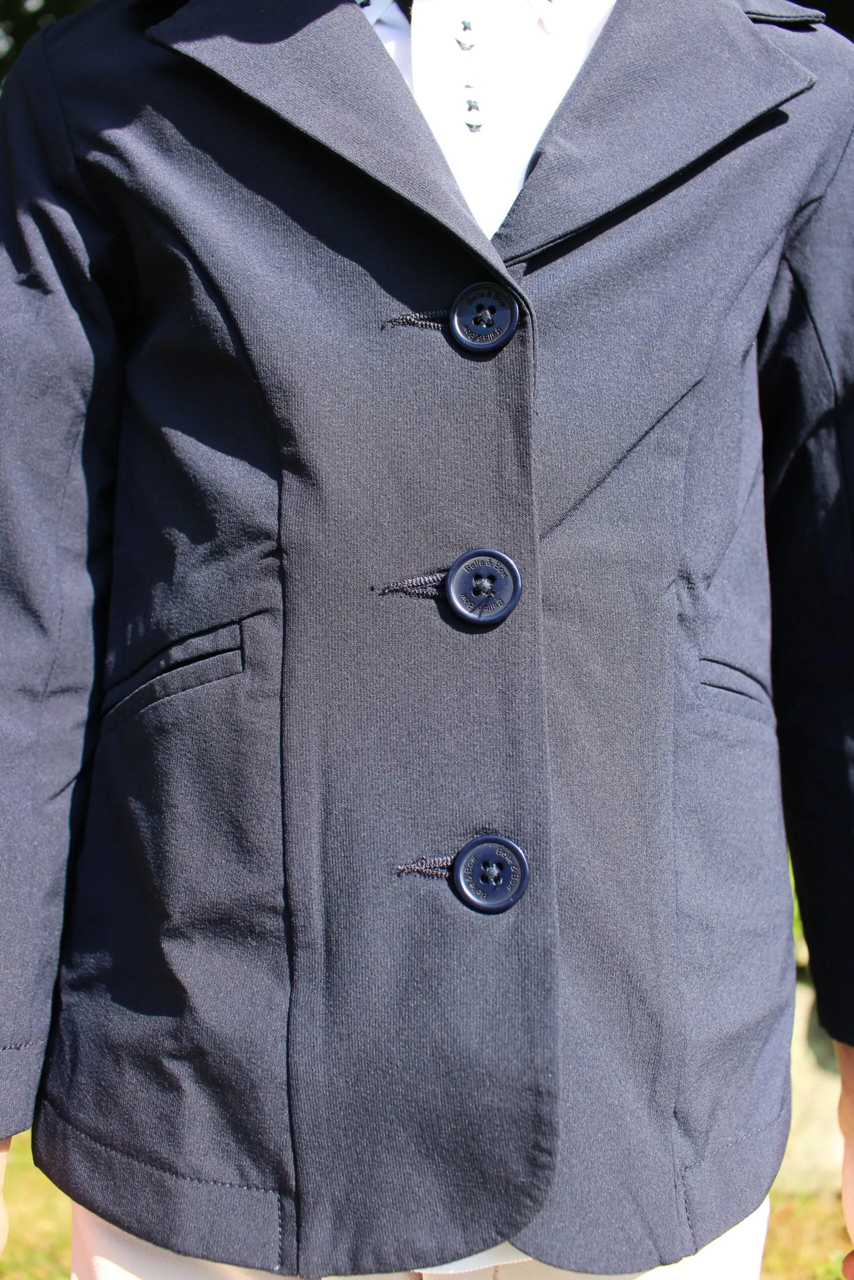 Belle & Bow Childrens Lightweight Show Coat
