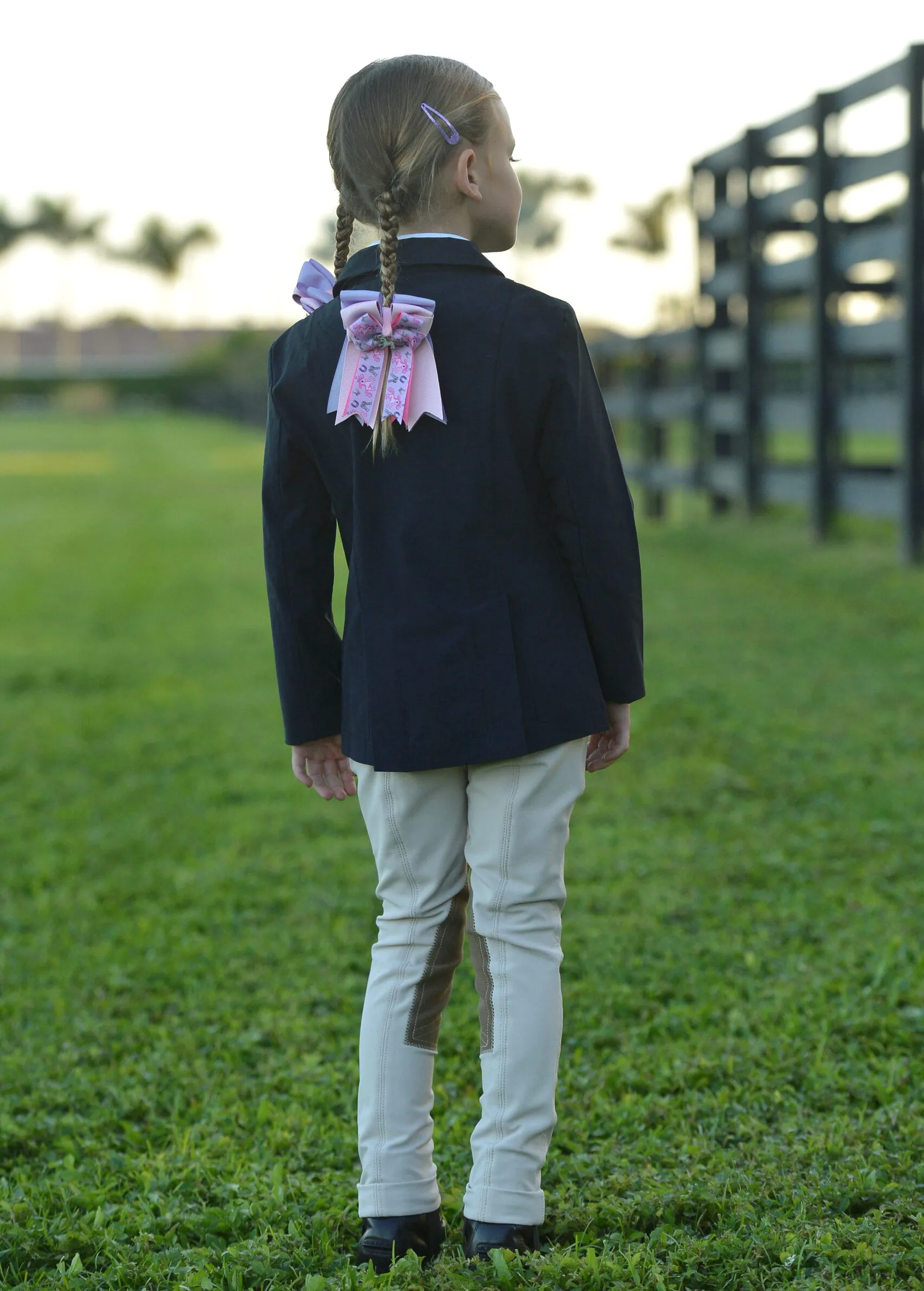 Belle & Bow Childrens Lightweight Show Coat