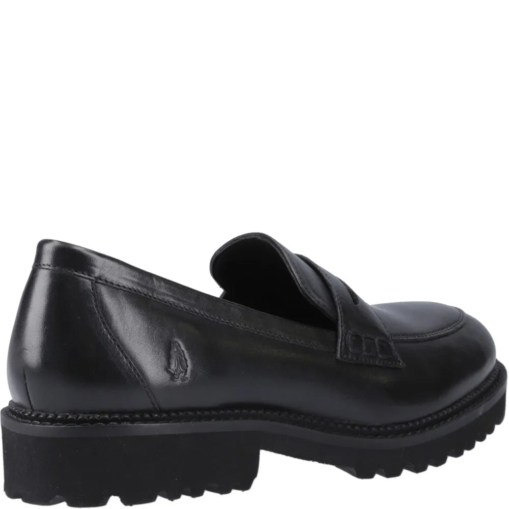 Black Grazia Loafer Senior School Shoes