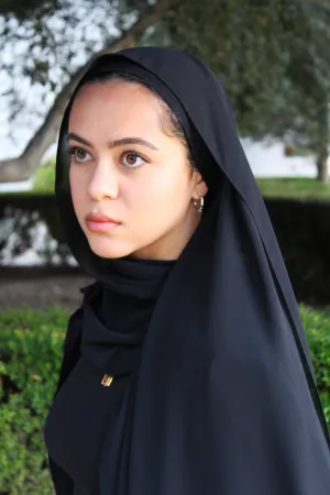 Black Instant Chiffon