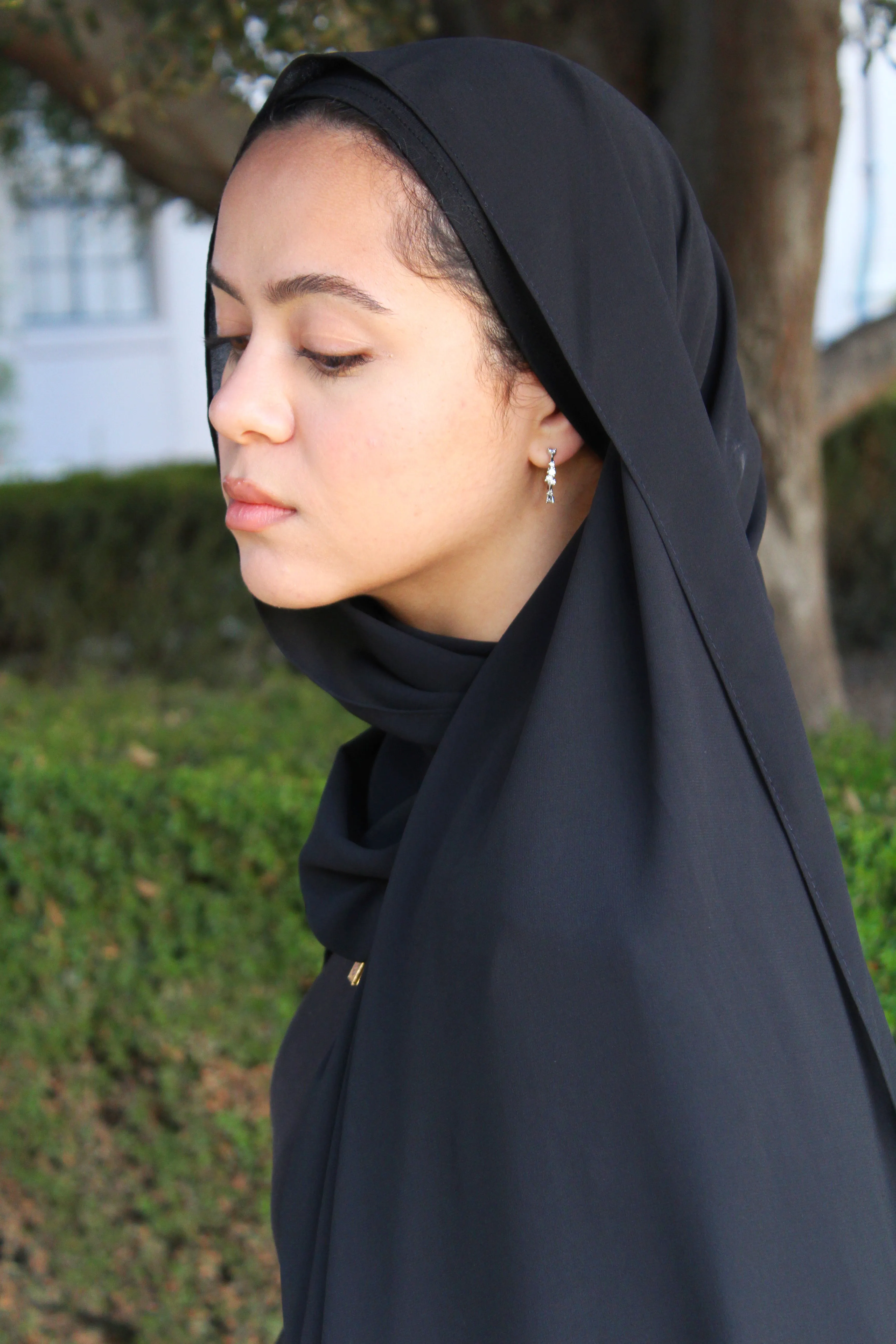 Black Instant Chiffon