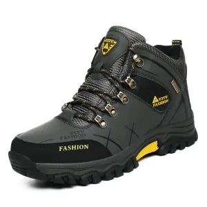 Bram - Zwartgele Trail-Boots