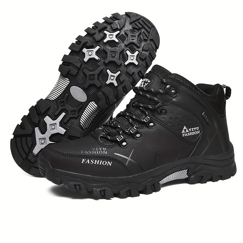 Bram - Zwartgele Trail-Boots