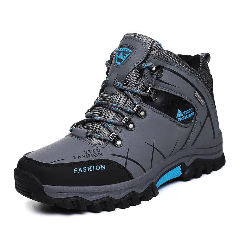 Bram - Zwartgele Trail-Boots