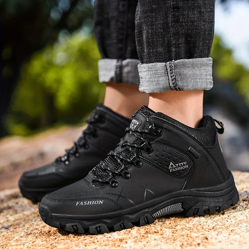 Bram - Zwartgele Trail-Boots