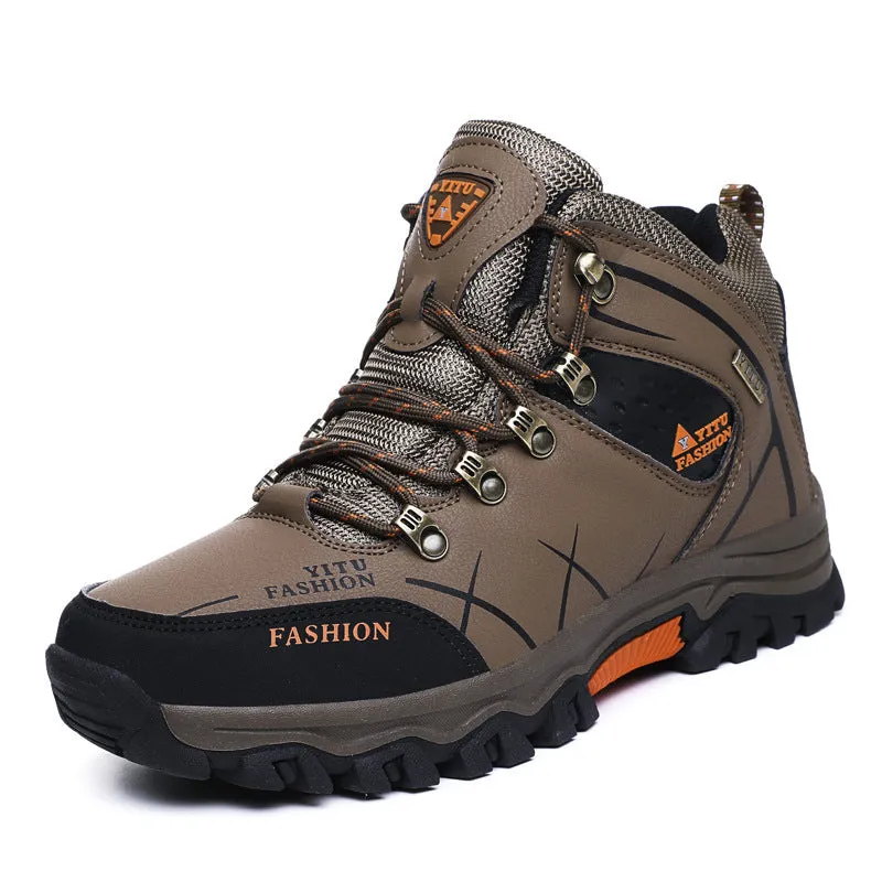 Bram - Zwartgele Trail-Boots