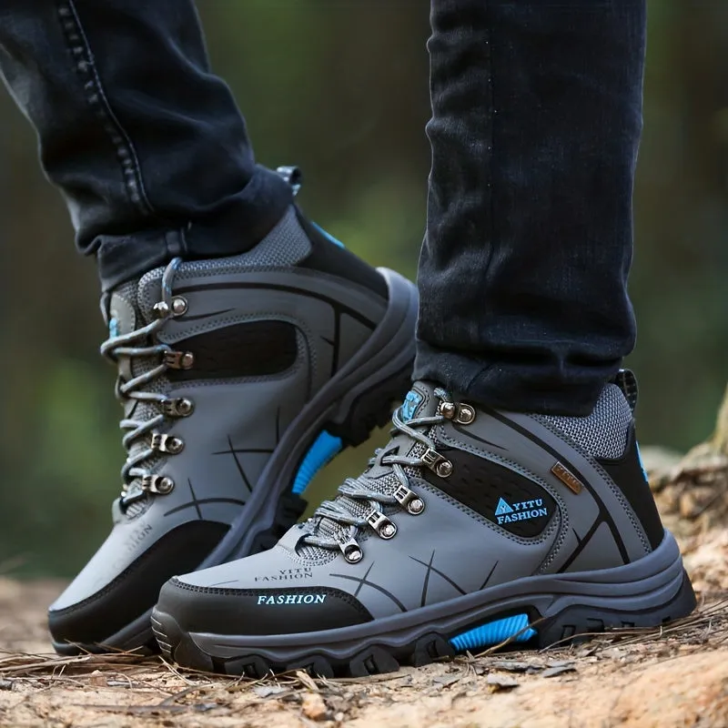 Bram - Zwartgele Trail-Boots