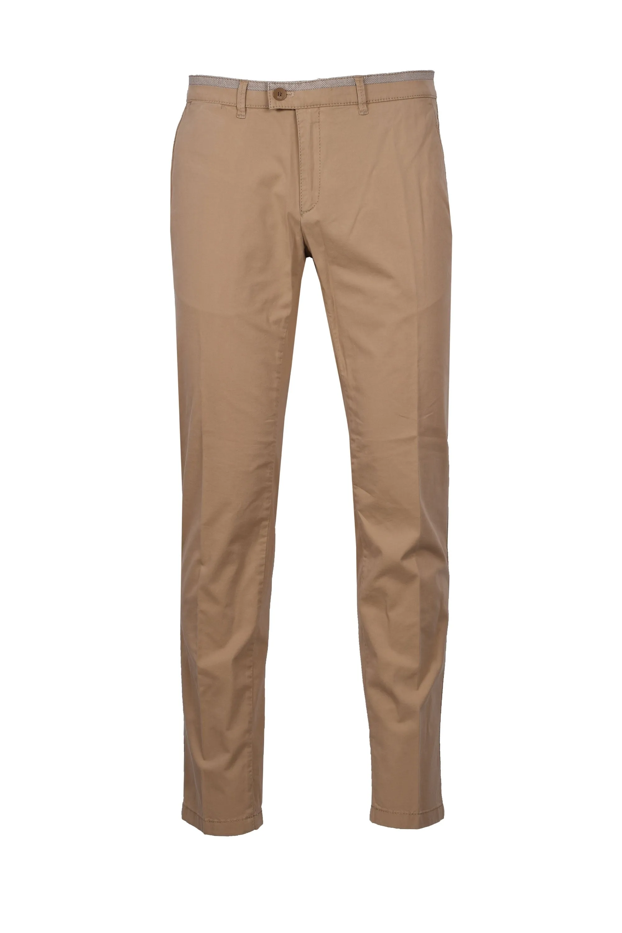 Brax Felix C Cotton Trouser Stone