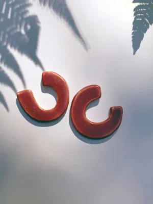 C Shape Earrings