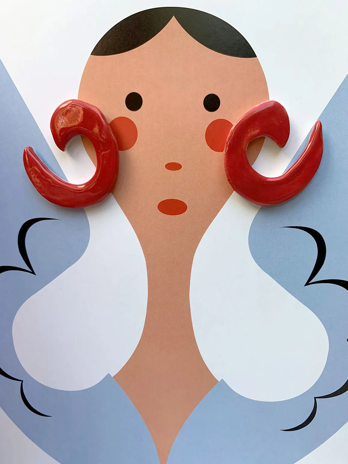 C Shape Earrings