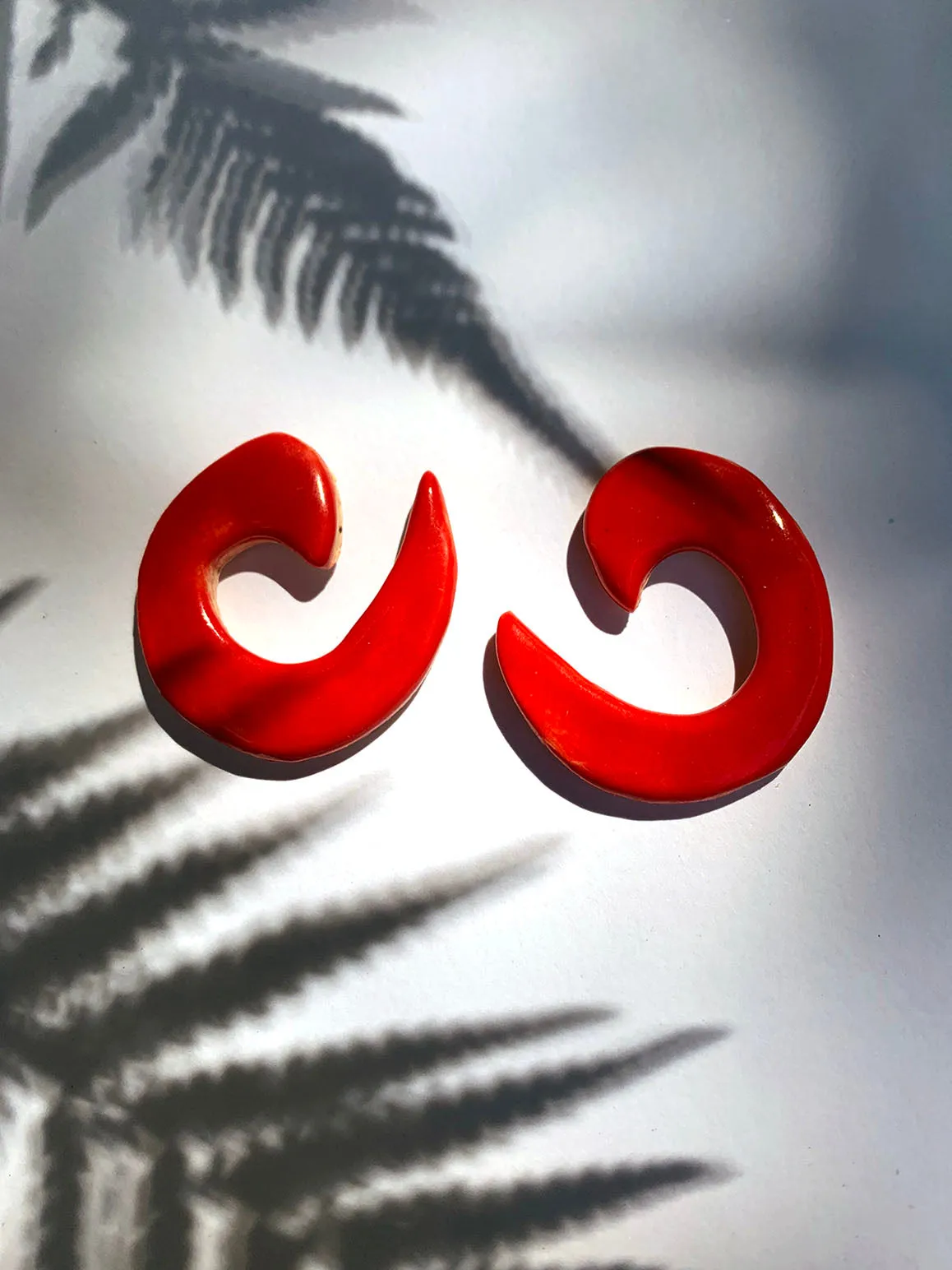 C Shape Earrings