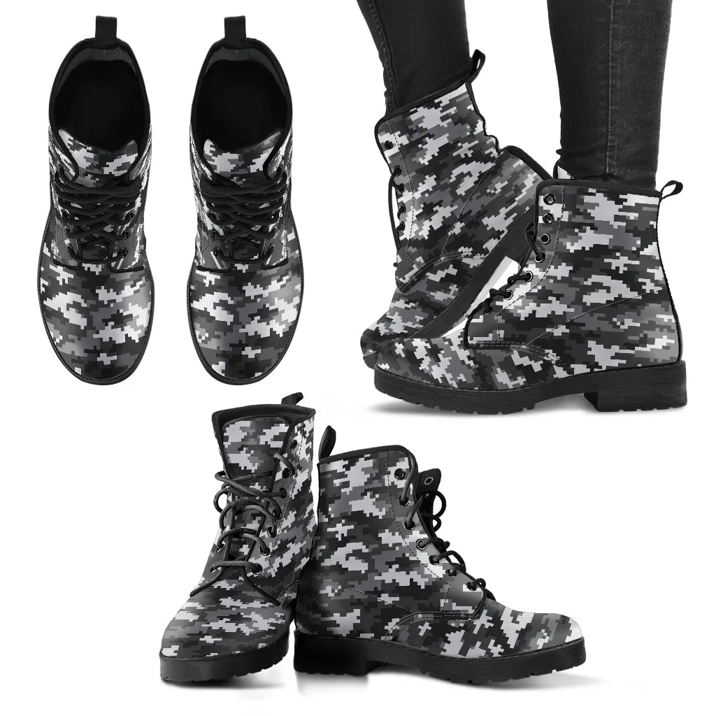 Camouflage 2 Handcrafted Boots