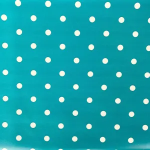 Capri Luxury Vinyl Tablecloth - Blue