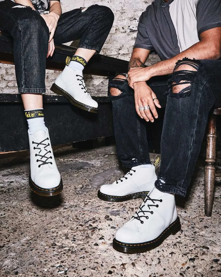 Church White Smooth Monkey Boot