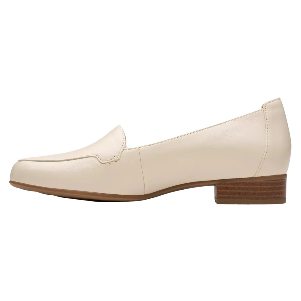 Clarks Krystine Lily Cream Leather Loafer (Women's)