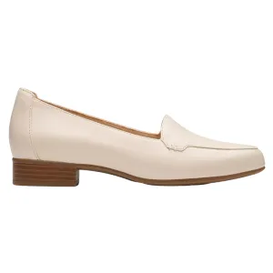 Clarks Krystine Lily Cream Leather Loafer (Women's)