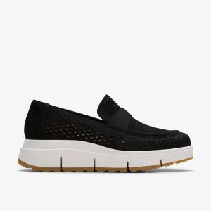Clarks Women's Loriini Edge Black Nubuck 26181447