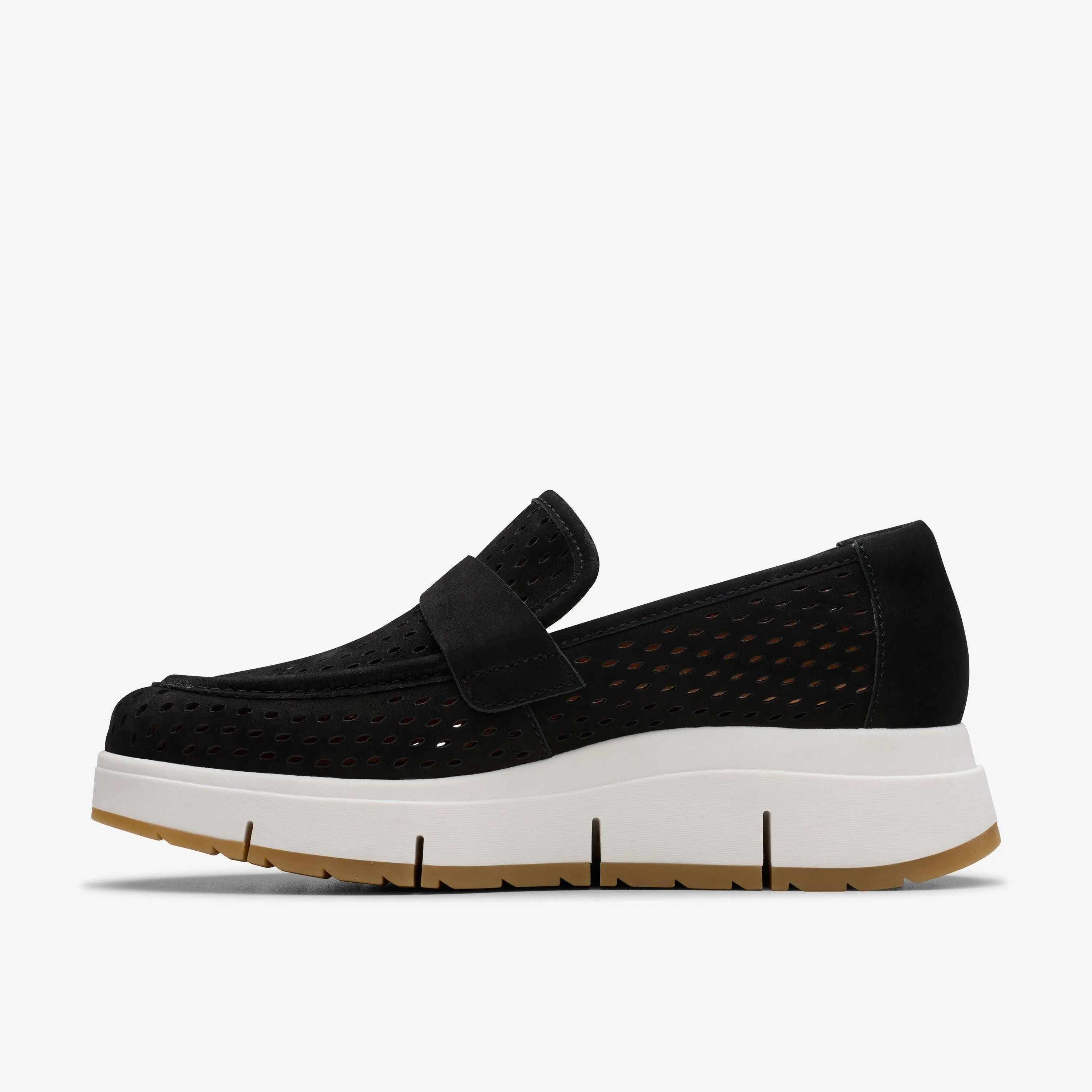 Clarks Women's Loriini Edge Black Nubuck 26181447
