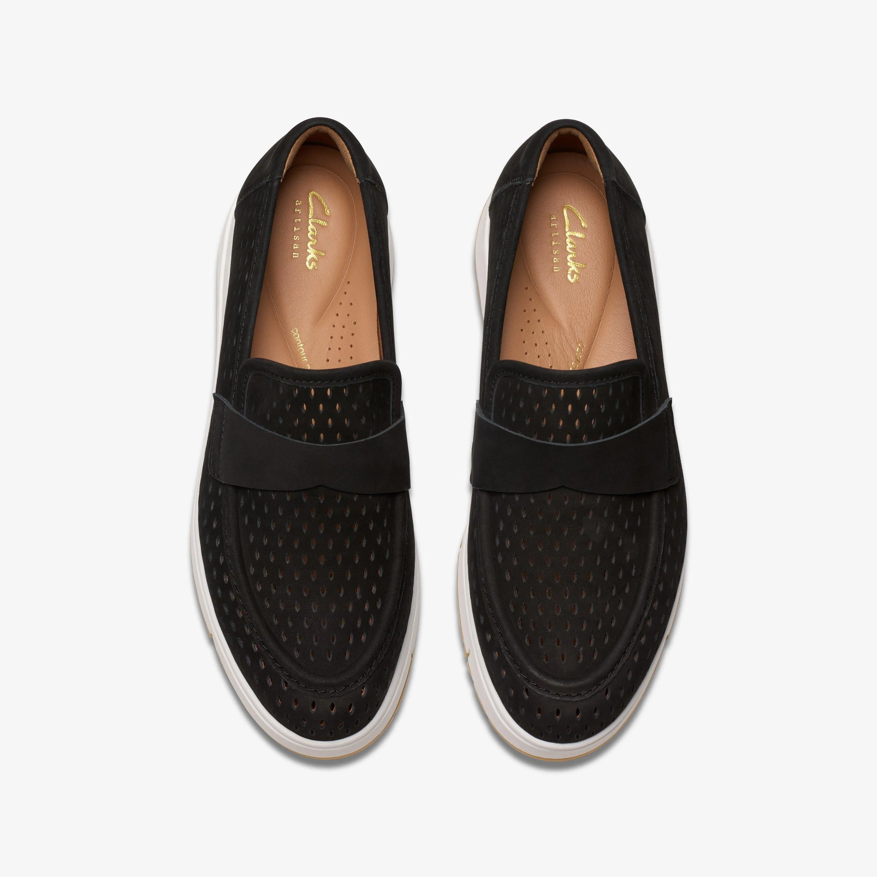 Clarks Women's Loriini Edge Black Nubuck 26181447