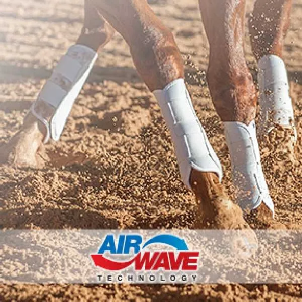 Classic Equine AirWave EZ Wrap II - Front Boots, PAIR