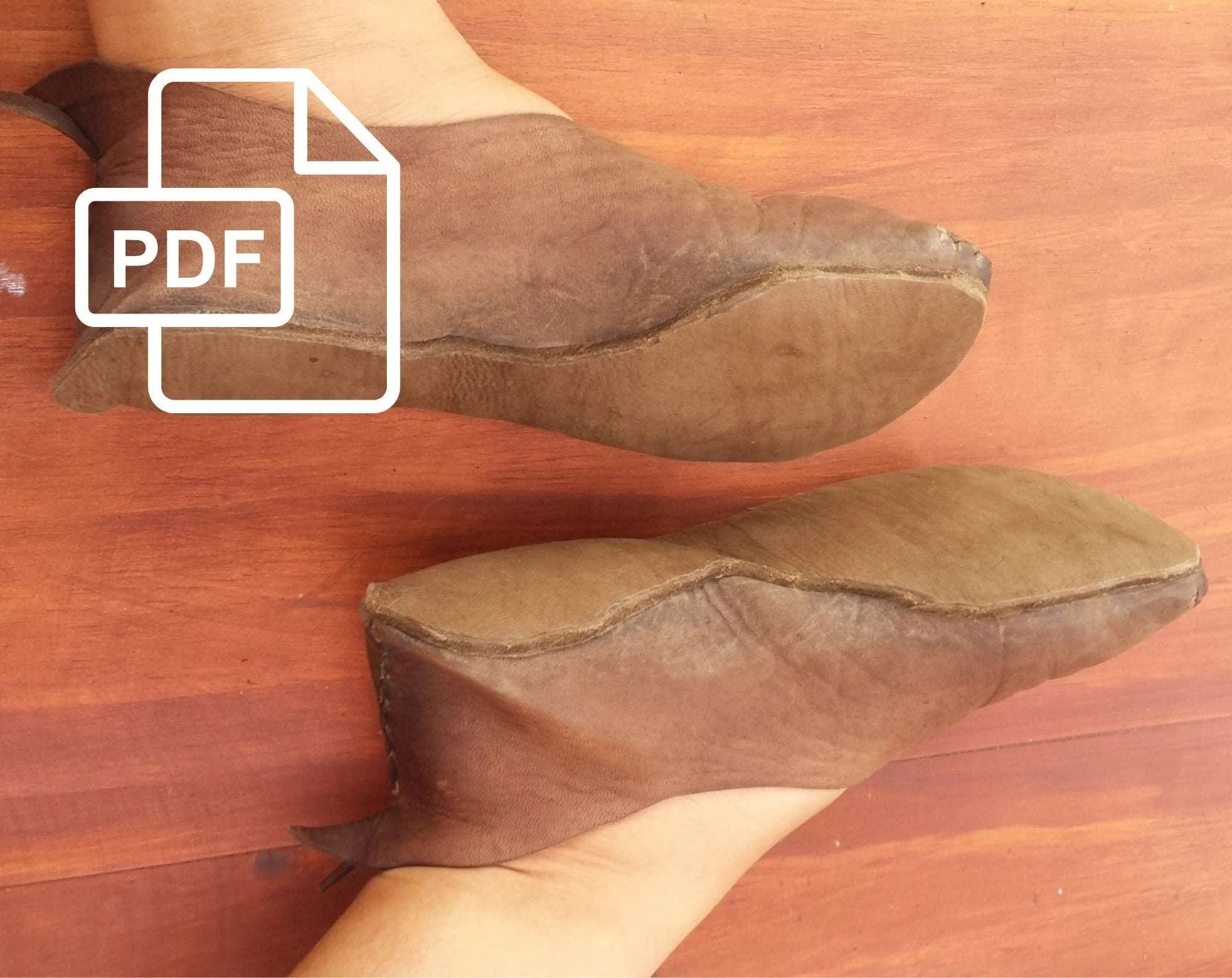 DIY Soles and Leather Balm / PDF Tutorial of How To Care For and Repair Leather Moccasins