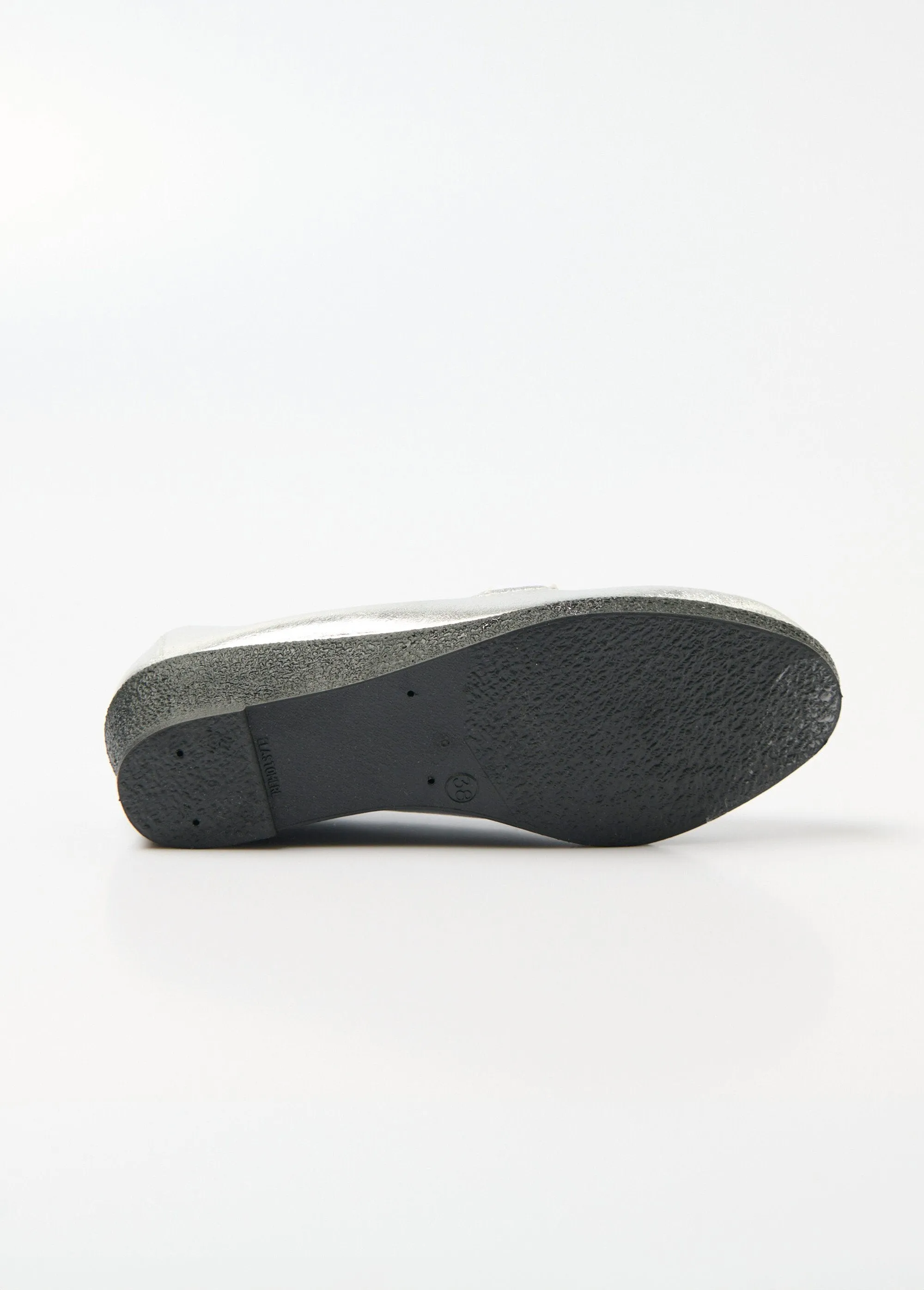 Elasticated leather wedge loafers, comfort width
