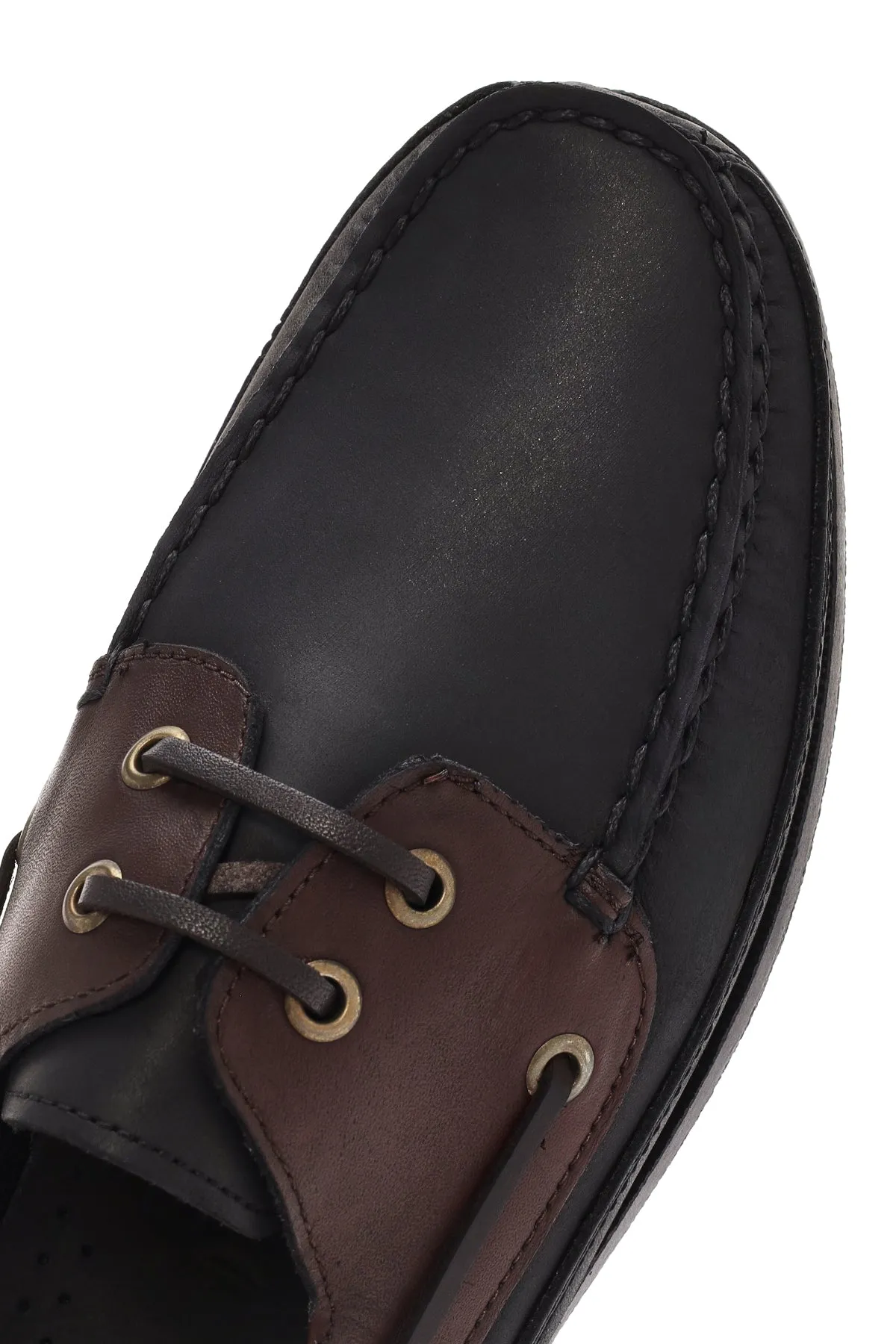 Erkek Siyah Deri Comfort Loafer
