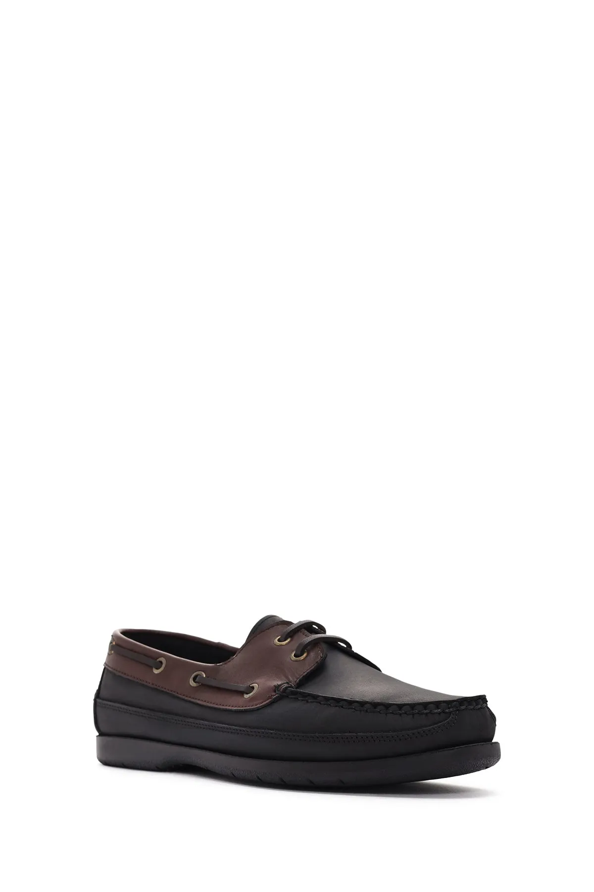 Erkek Siyah Deri Comfort Loafer