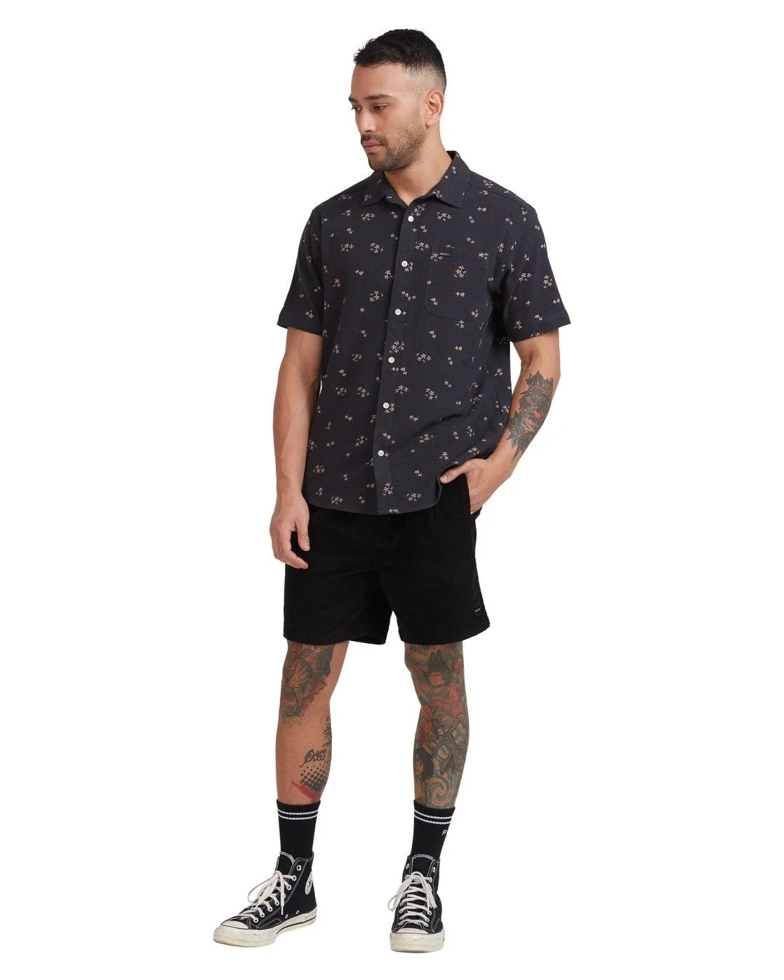 FALLING SAKURA SHORT SLEEVE SHIRT