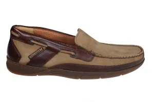 'Fenton' men's boat loafer - Taupe