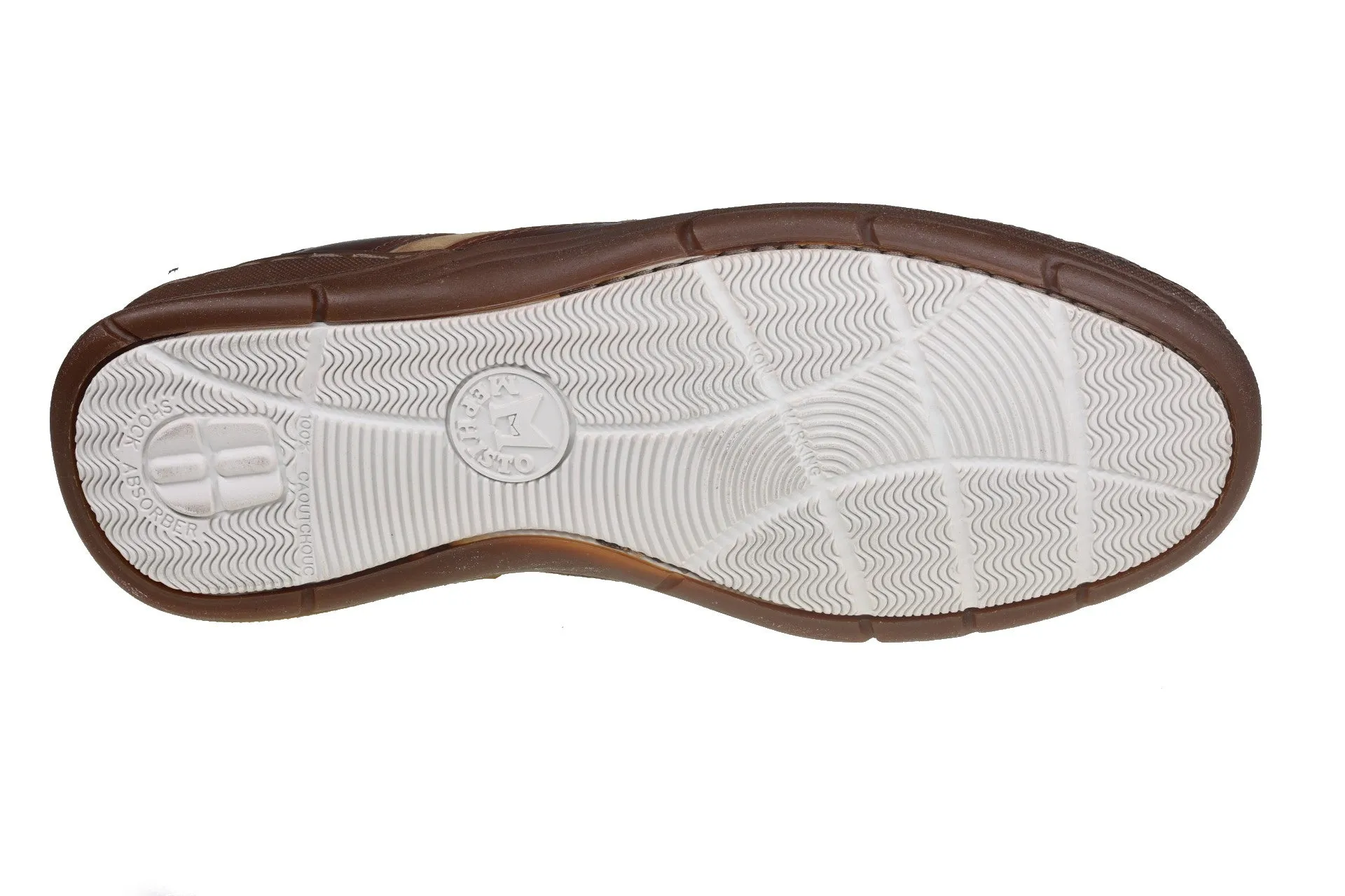 'Fenton' men's boat loafer - Taupe