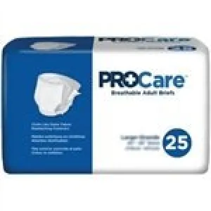 First Quality ProCare Breathable Adult Briefs - X-Large, 59"-64" Waist - Case