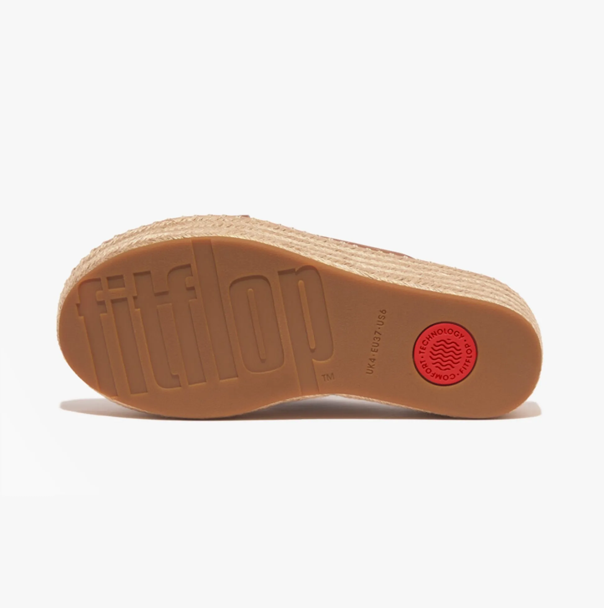 FitFlop ELOISE WEDGE Womens Espadrille Light Tan