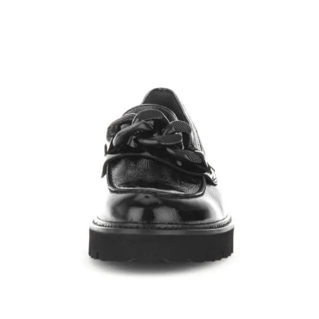 Gabor 55.240 Squeeze Loafer-BLACK